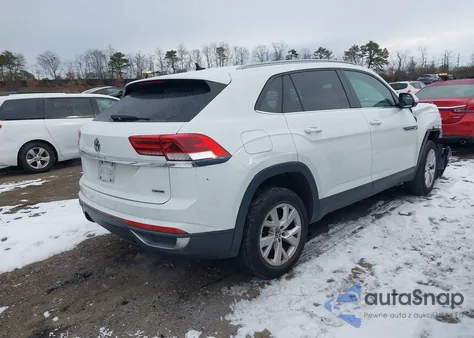 2020 Volkswagen Atlas Cross Sport 2.0T S из США, поврежденный, VIN 1V2GC2CA6LC213400